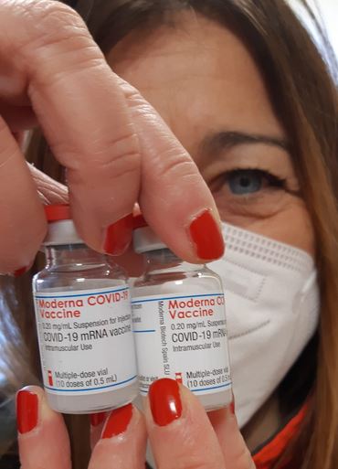 Il vaccino Moderna (Foto da comunicato)