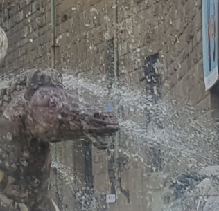 Particolare della fontana del Nettuno in Piazza della Signoria (Foto Daniela Mencarelli - Redazione Met)