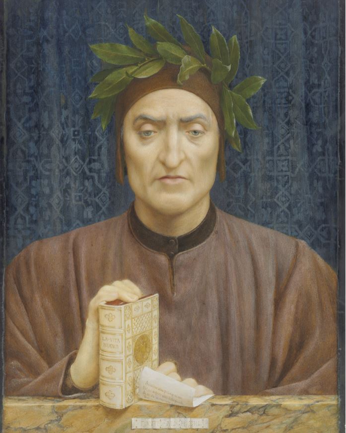 Henry Holiday, ritratto di Dante