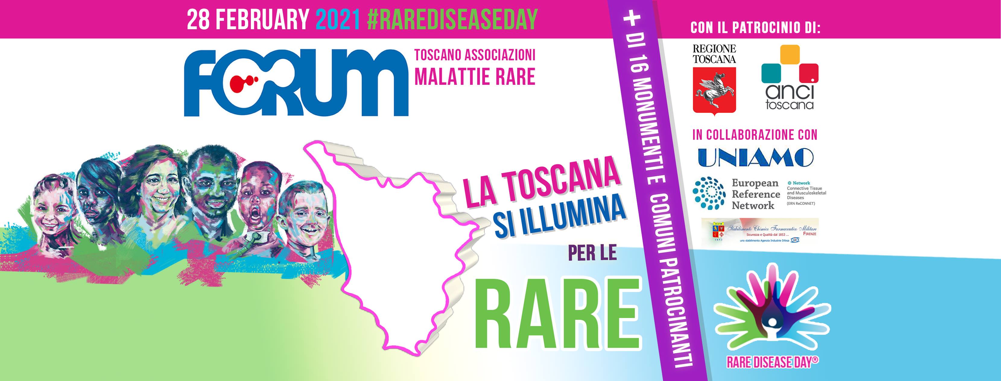 locandina Forum Malattie Rare Giornata Internazionale