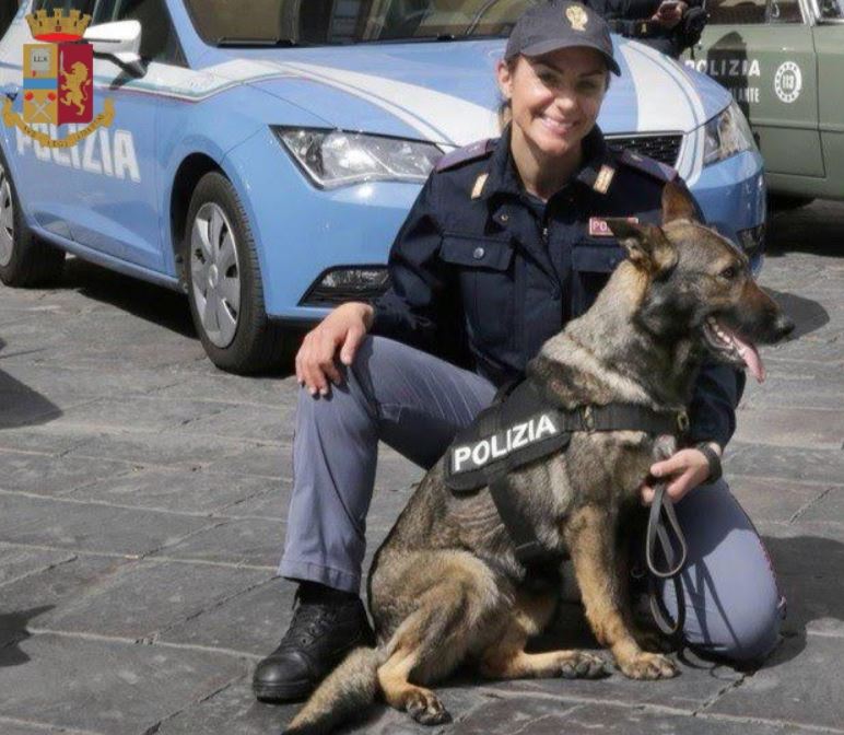 Il cane poliziotto Eviva