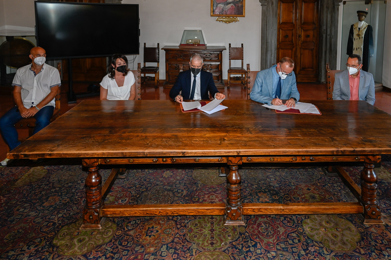 Firma dell’accordo quadro tra l'Universita' di Pisa e l’Ordine dei Geologi della Toscana