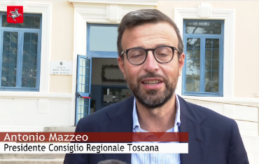 Frame dal video dichiarazione del Presidente Mazzeo per l'inizio dell'anno scolastico (Fonte Consiglio della Regione)