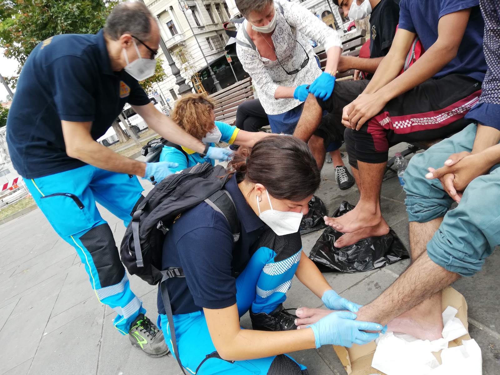 Volontari Misericordia (Fonte foto Comune di Barberino e Tavarnelle)