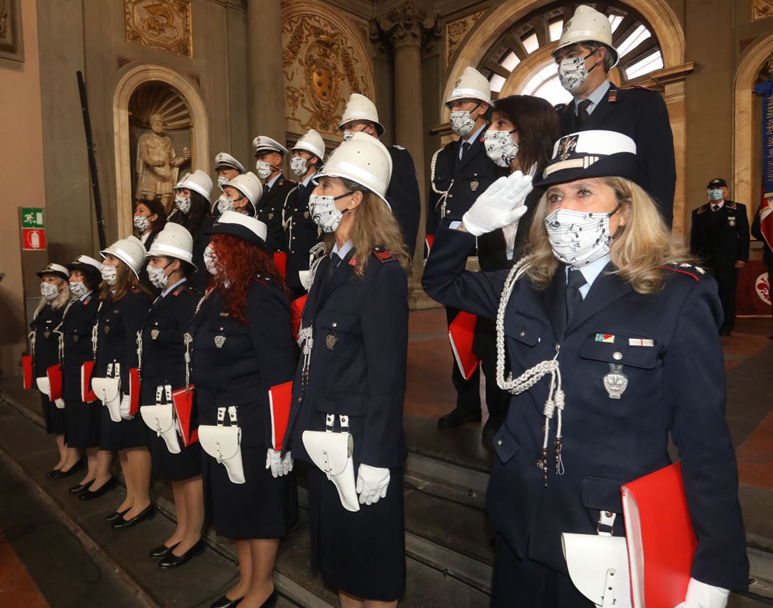 Festa della Polizia Municipale in Palazzo Vecchio