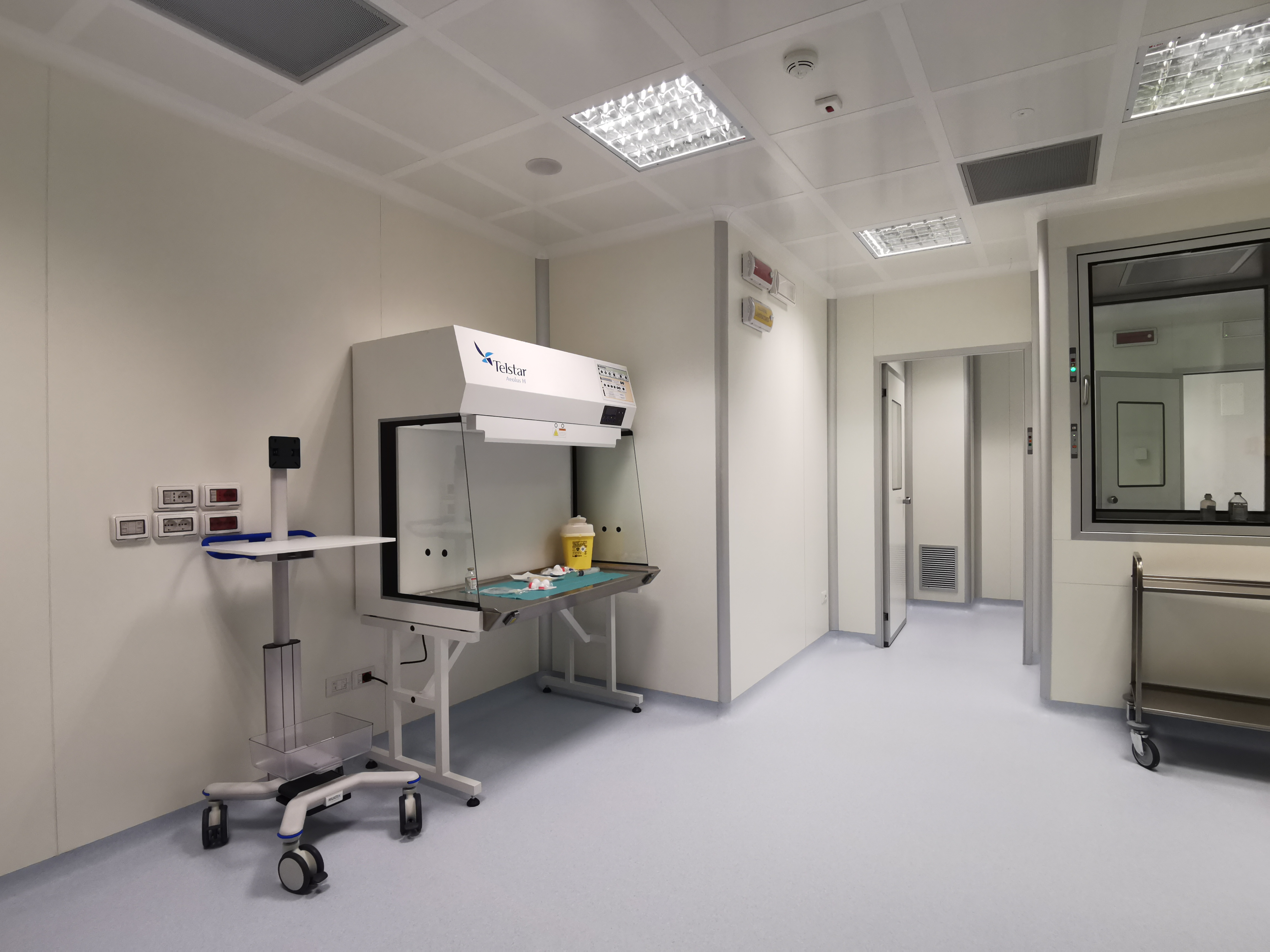 I nuovi laboratori della farmacia del Meyer (Fonte foto Meyer)