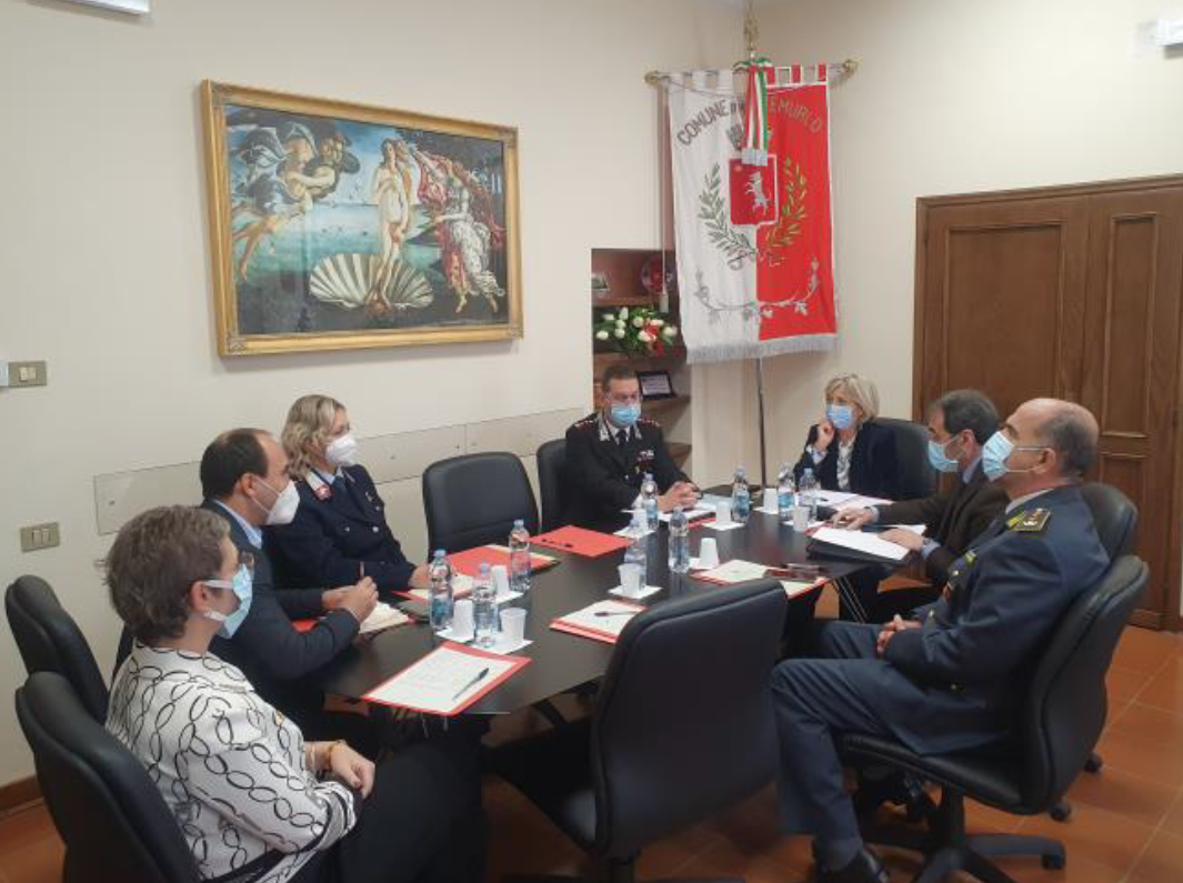 Comitato provinciale per l’ordine e la sicurezza pubblica (fonte foto Prefettura di Prato)