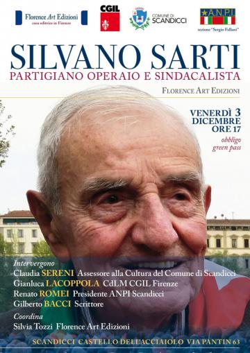 Silvano Sarti, Partigiano, operaio e sindacalista - copertina libro