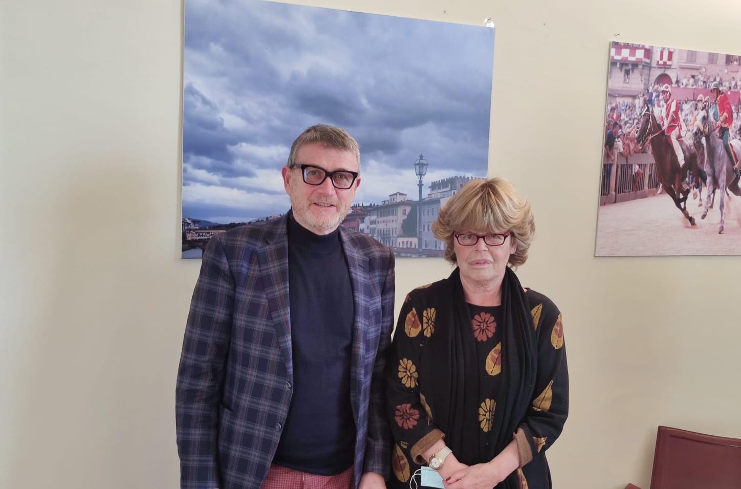 Presidente Del Medico e Assessore Meucci