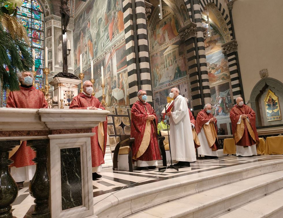 Pontificale nel Duomo di Prato