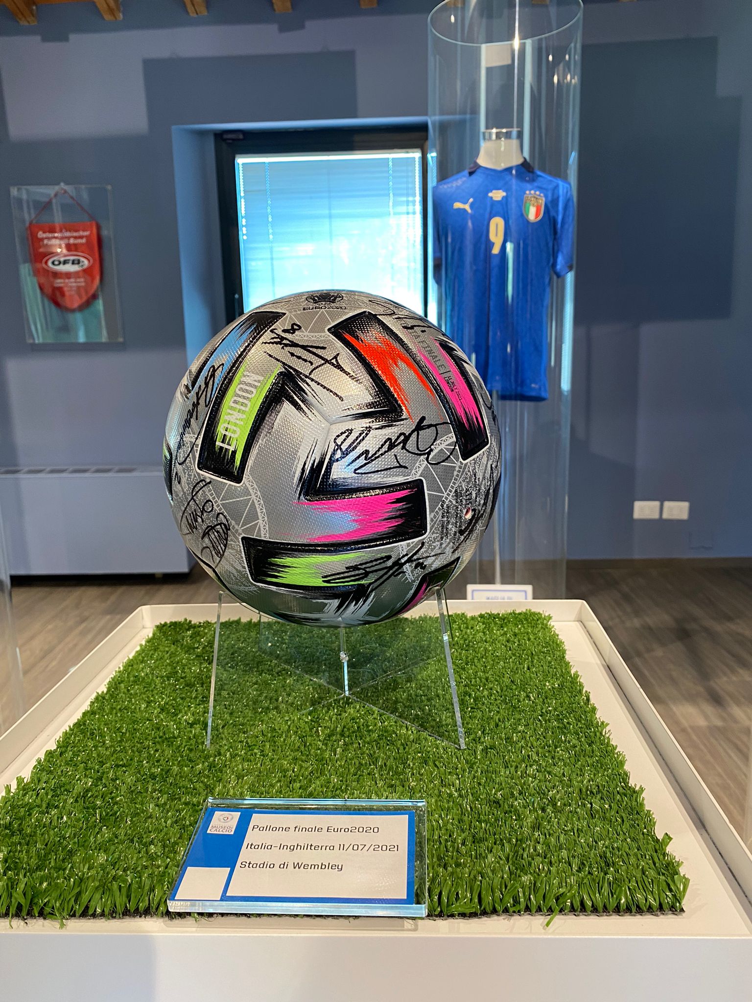 Pallone al Museo del Calcio