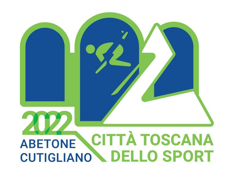 Logo Abetone Cutigliano Citta' Toscana dello sport 2022