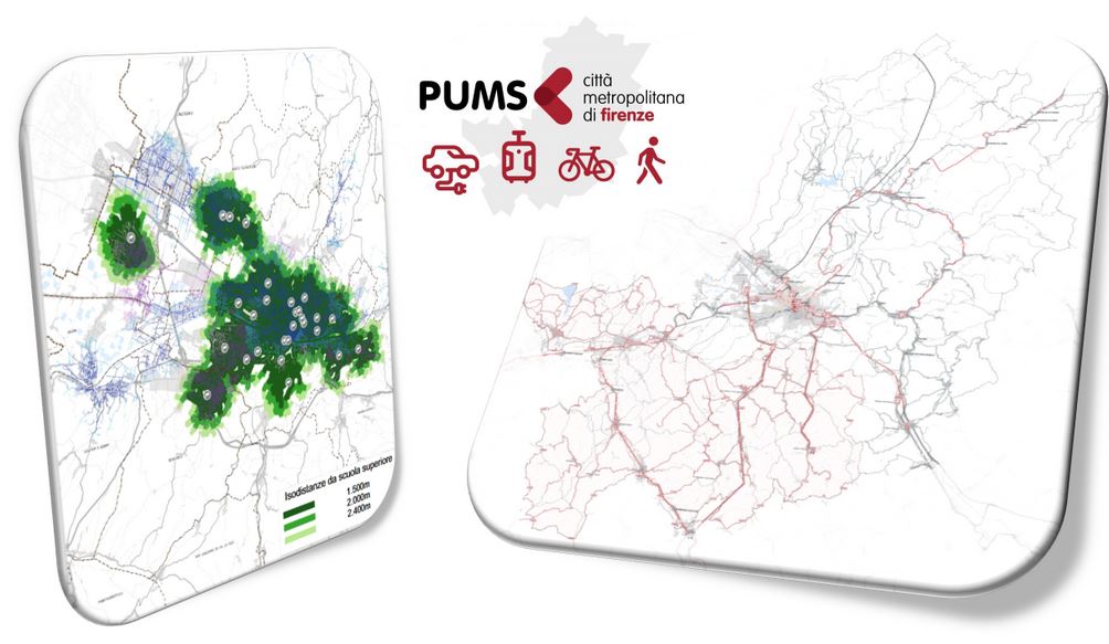 Immagine per il Piano Urbano della Mobilita' Sostenibile della Citta' Metropolitana di Firenze