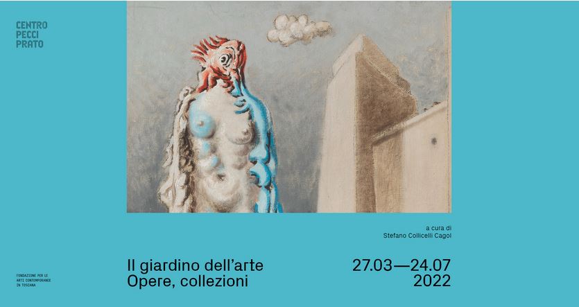 LocandinaMostraCentroPecci - Alberto Savinio, Nascita di Venere, 1950. Tempera su masonite, 70x58cm; Collezione privata