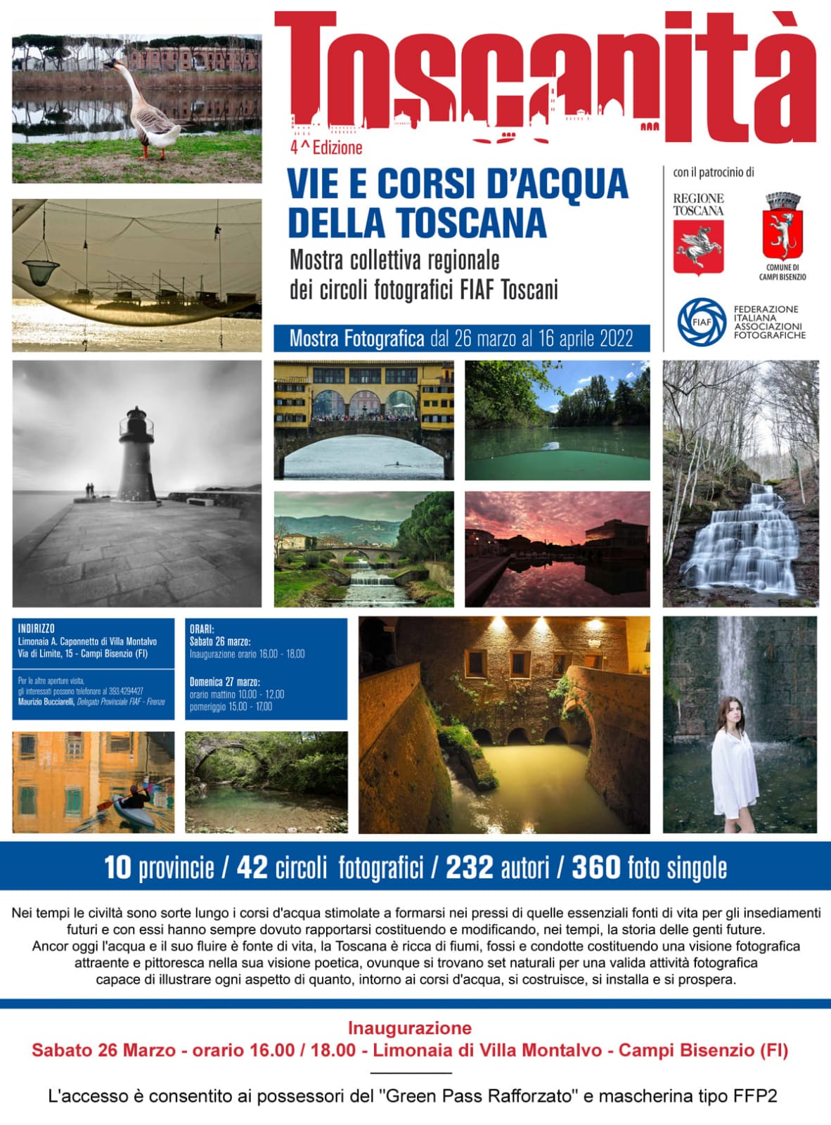 Toscanità, Vie e Corsi d’acqua della Toscana