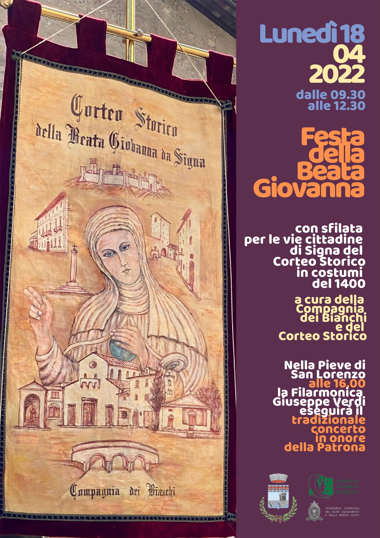 Festa della Beata Giovanna, locandina