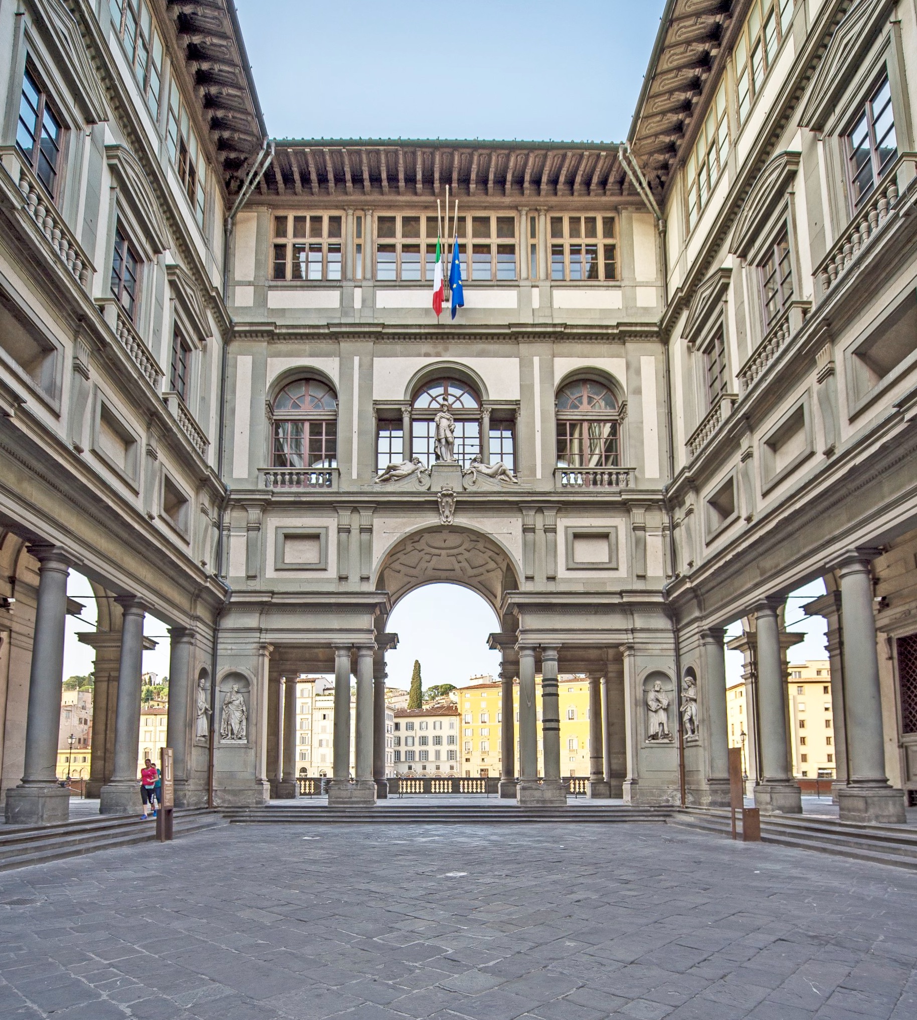 Uffizi, esterni (Fonte foto Galleria degli Uffizi) 