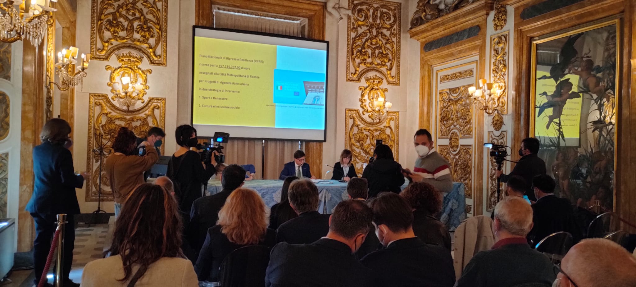 Pnrr (Conferenza stampa presentazione Palazzo Medici Riccardi  - Fonte foto Daniela Mencarelli Ufficio Stampa Redazione MET)