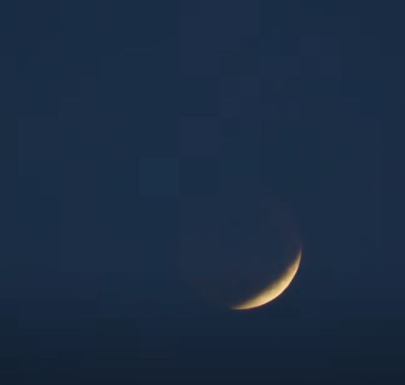 Eclisse di luna (frame video florence tv)