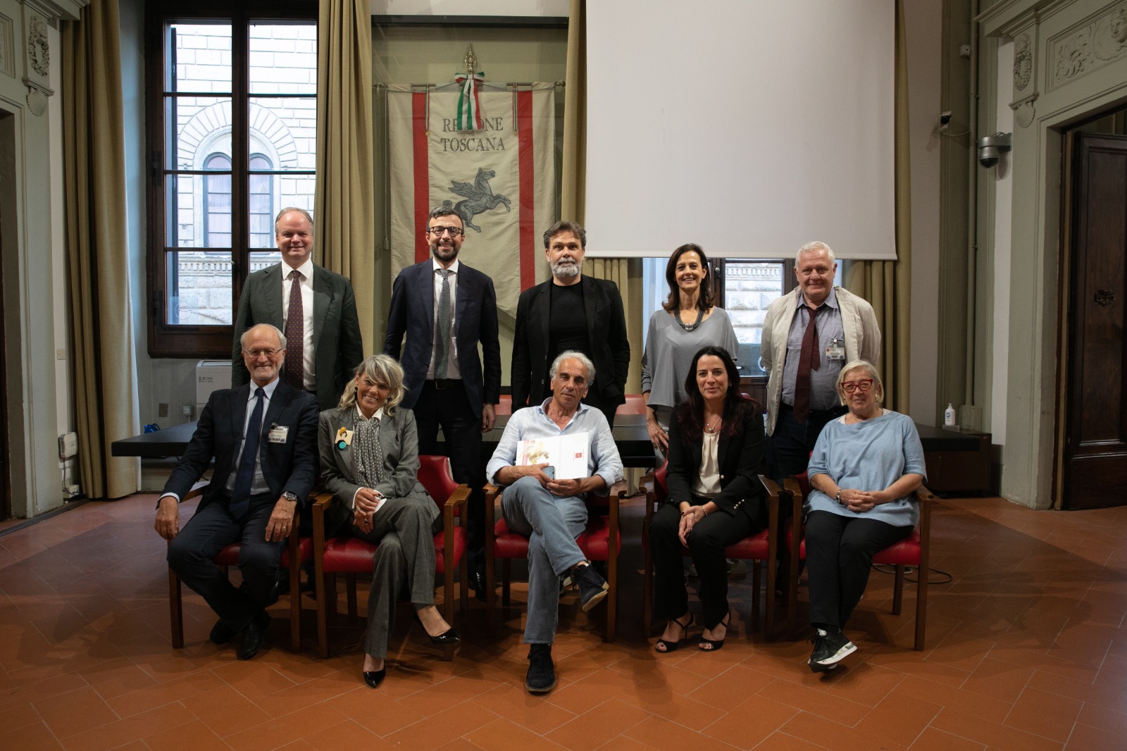 Il Comitato scientifico di ‘Toscana 2050’ (Fonte foto Consiglio della Regione Toscana)