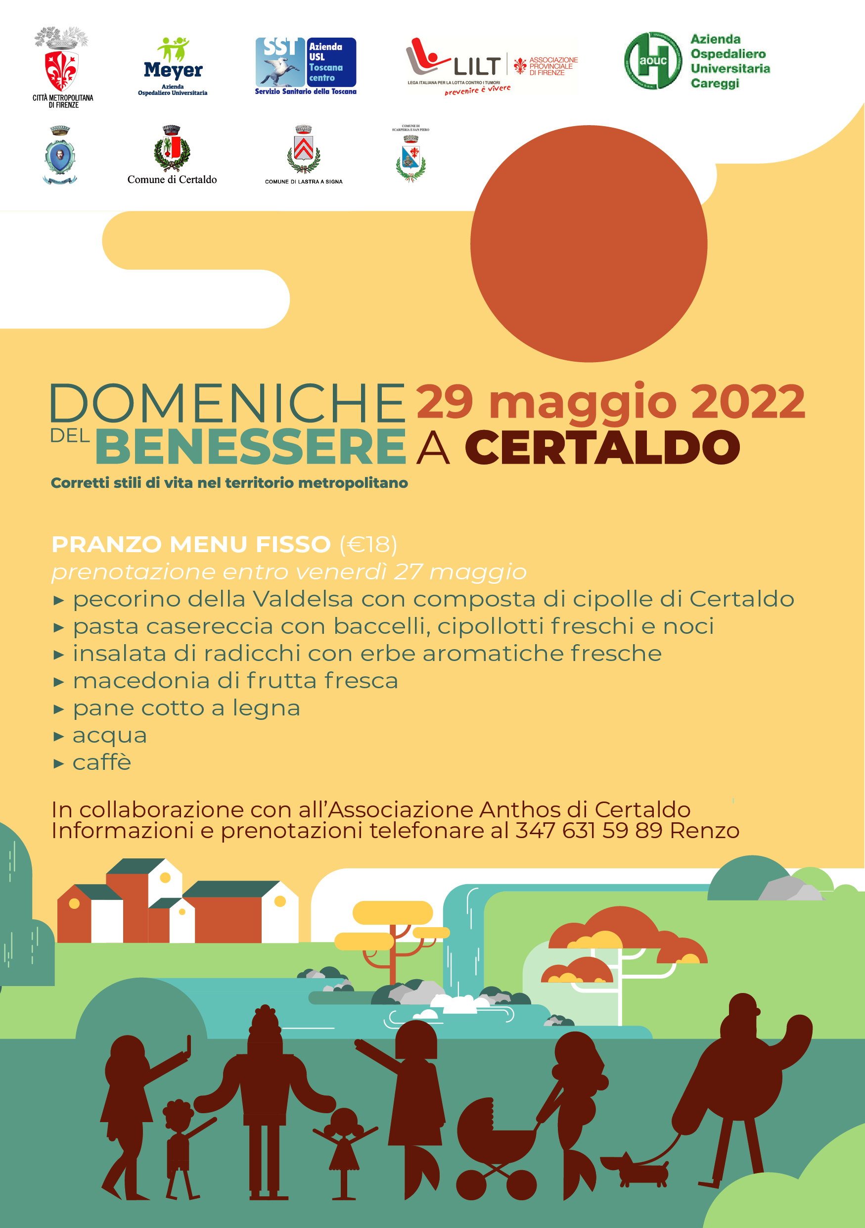 Domenica Benessere Certaldo - locandina