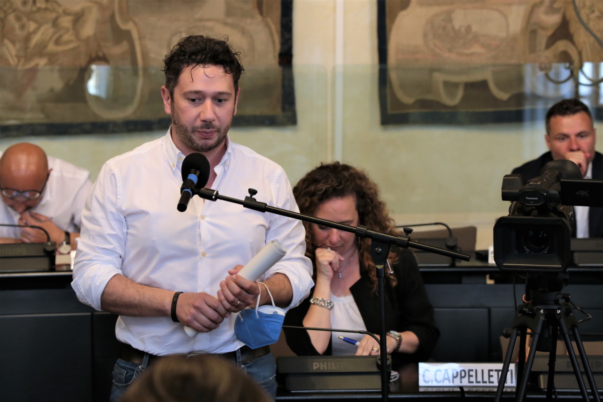 Consigliere Citt Metropolitana Tommaso Triberti (foto Antonello Serino, Ufficio Stampa - Met)