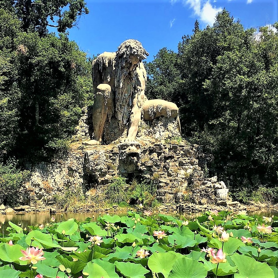 Gigante dell'Appennino nel Parco di Pratolino (foto Antonello Serino Ufficio Stampa Redazione di Met)