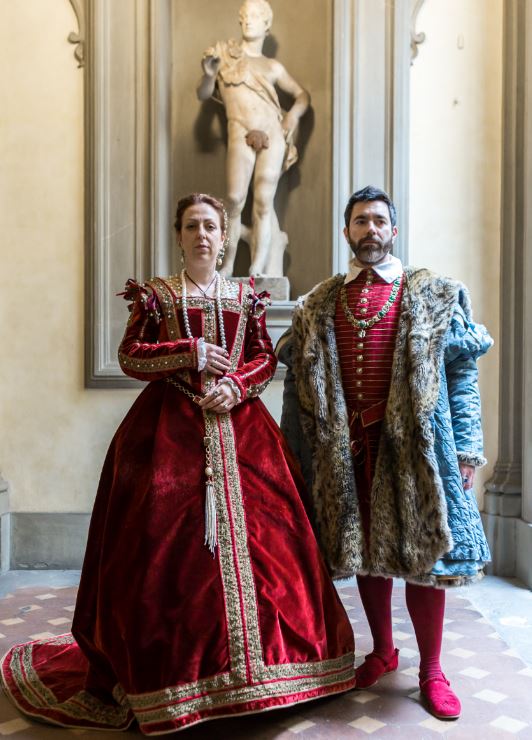 a Palazzo Medici Riccardi si celebrano le nozze di Cosimo I de Medici ed Eleonora di Toledo 