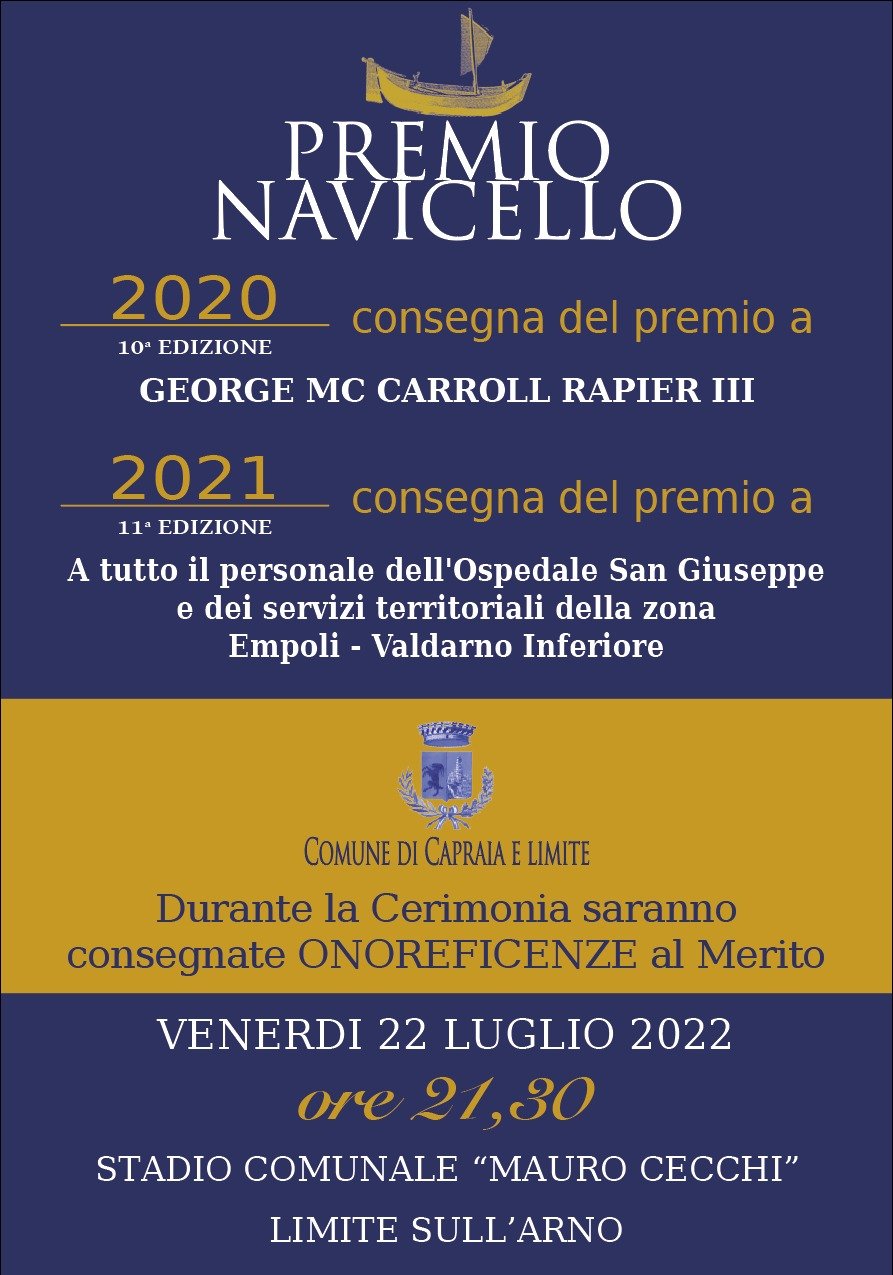 Locandina Premio Navicello