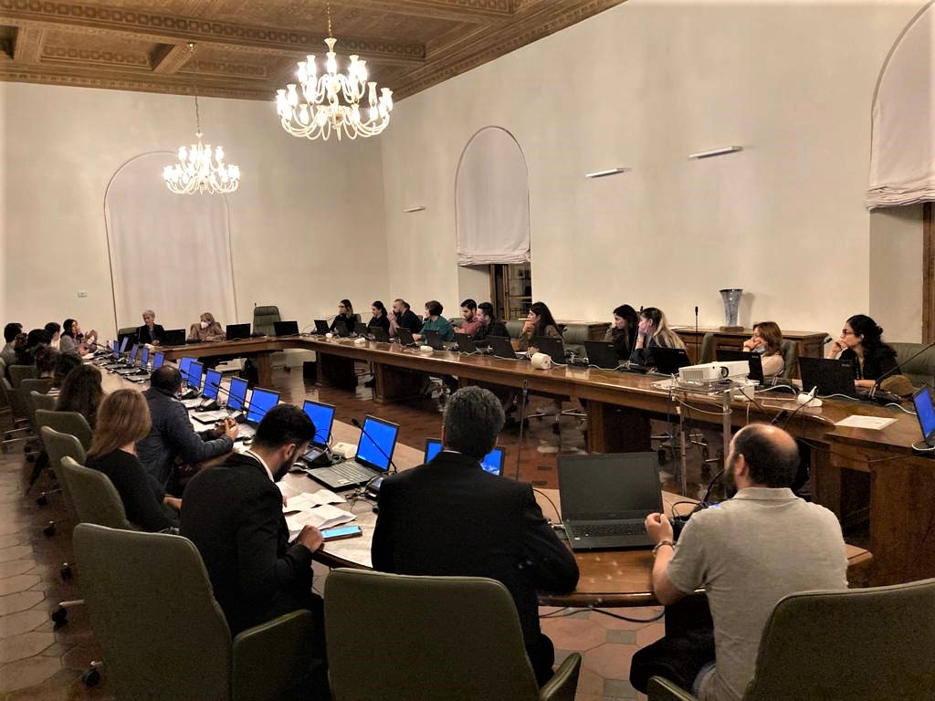 Studenti iraniani in rettorato (Fonte foto Università degli Studi di Firenze)
