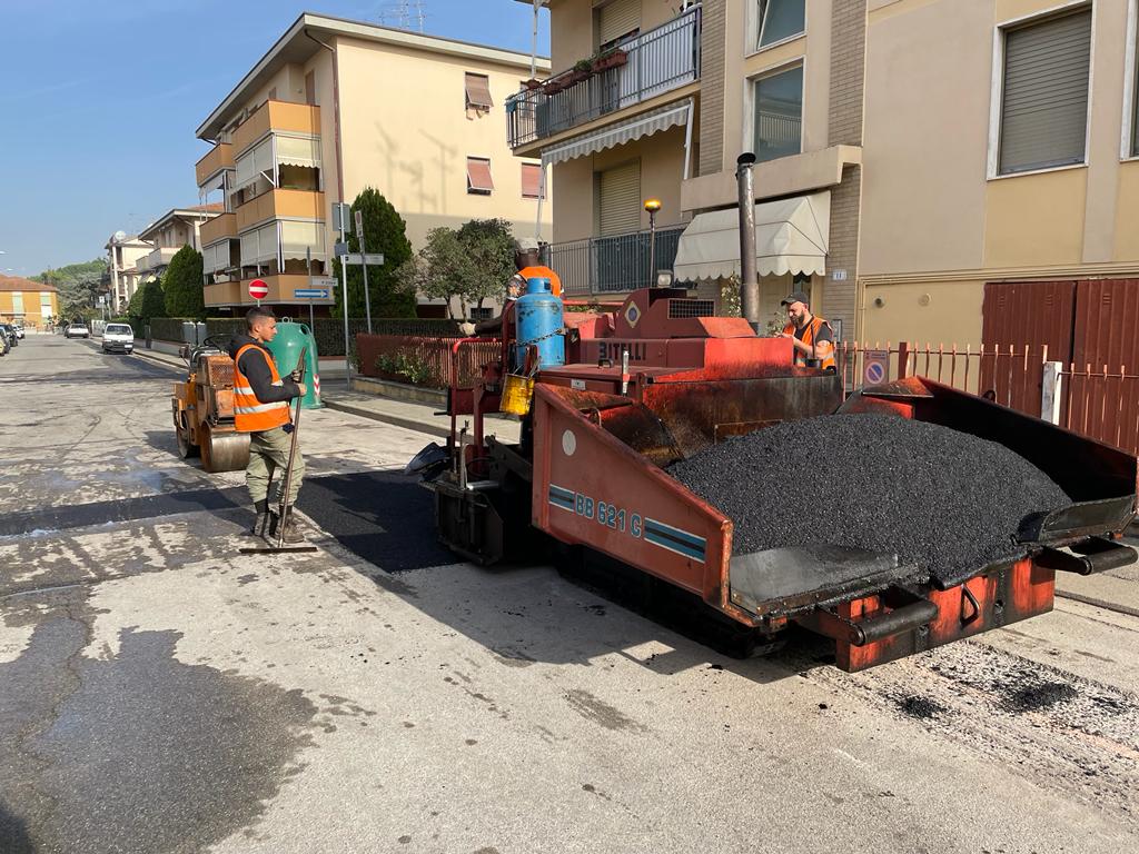 Lavori di ripristino strade (Fonte foto Comune di Fucecchio)