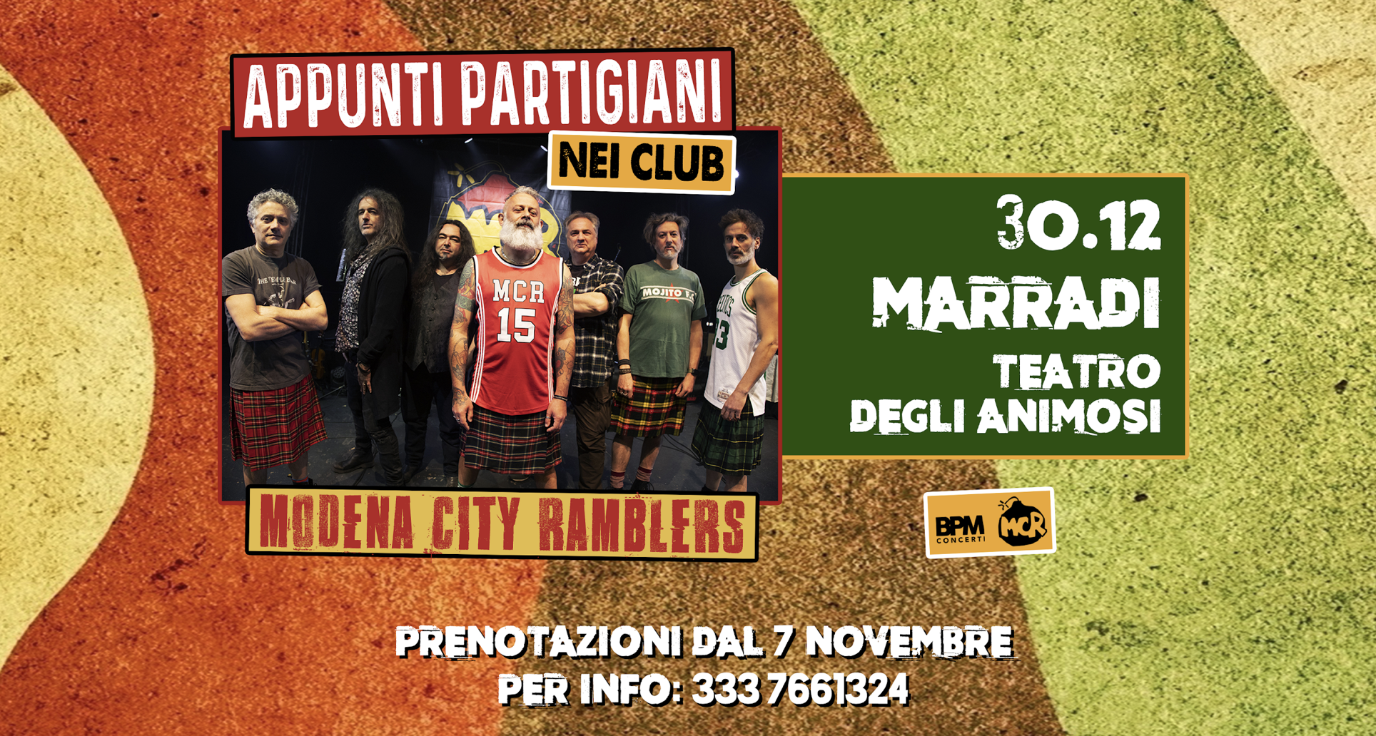 Modena City Ramblers a Marradi
