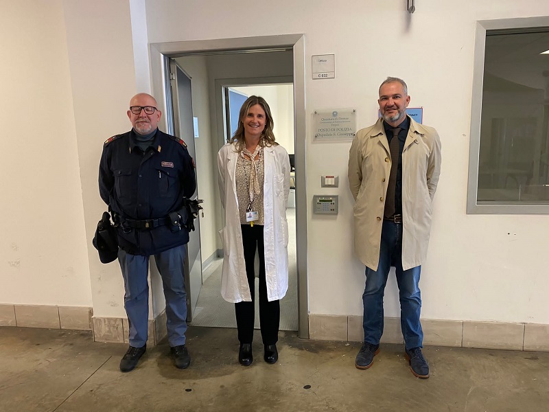 In foto Di Uva, Guarducci, Zunino (Fonte foto Ausl Toscana Centro)