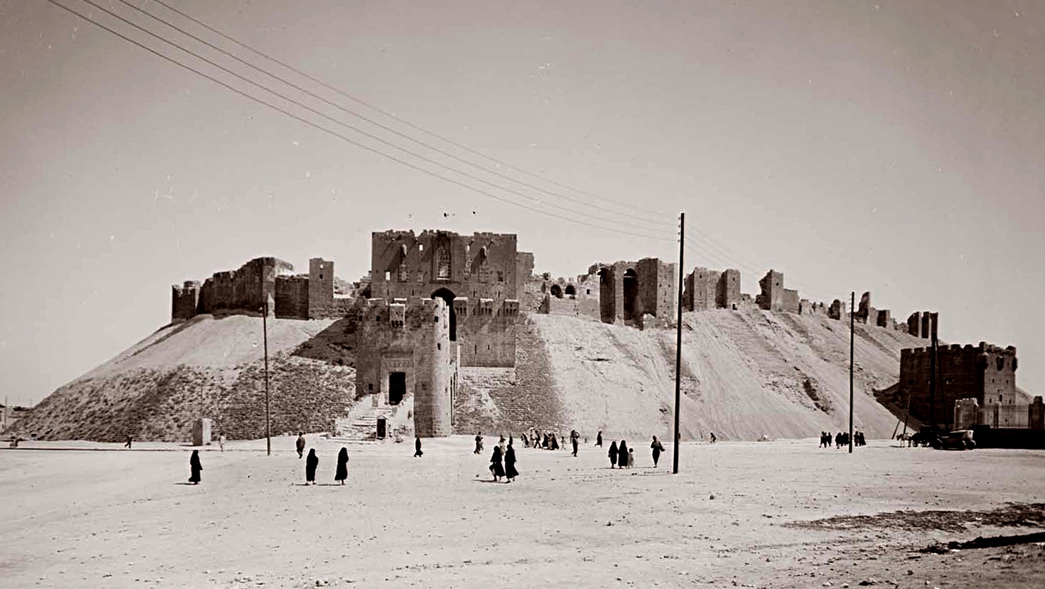 Aleppo vista della Cittadella (Fonte foto Università degli Studi di Firenze)