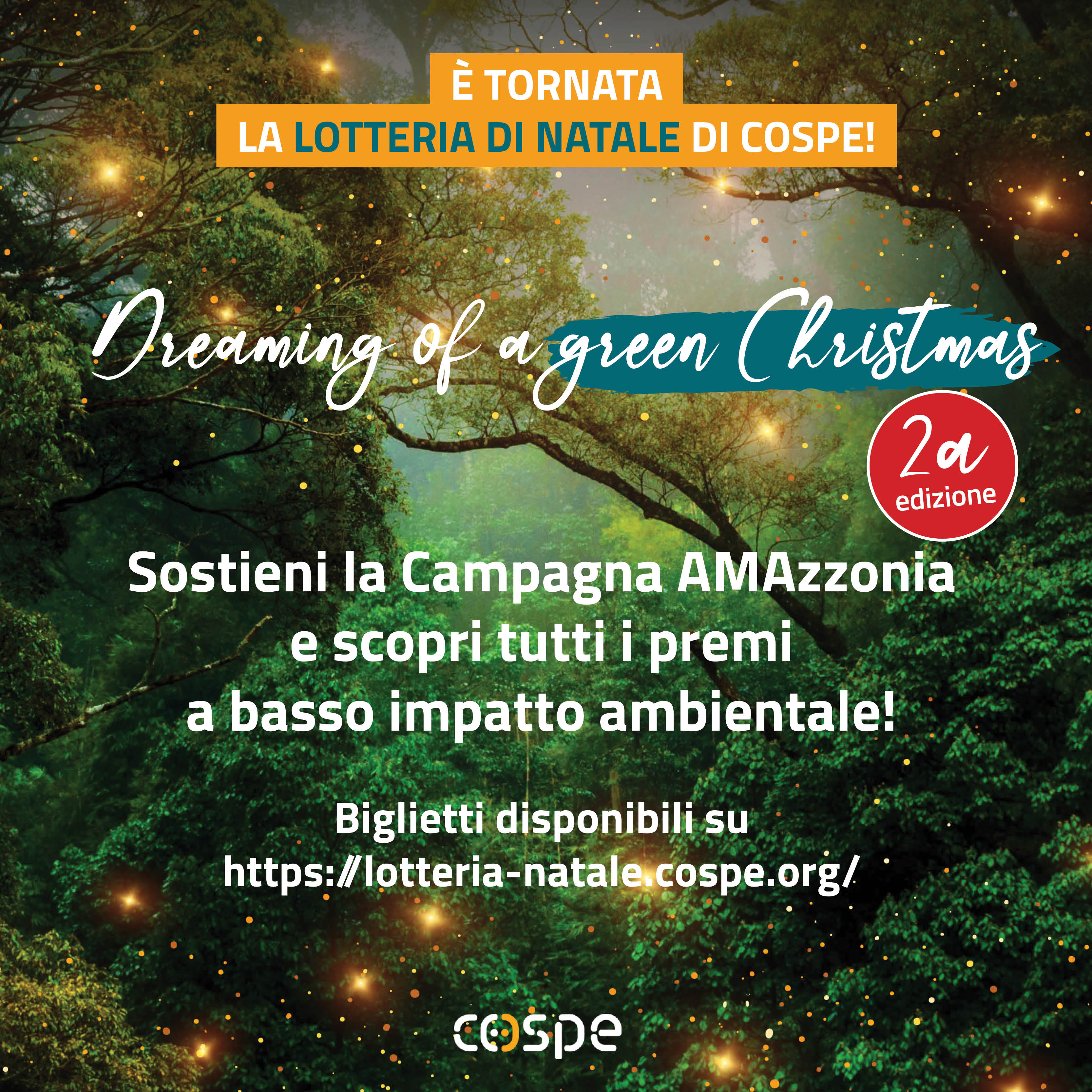 Dreaming of a Green Christmas. Lotteria di Natale COSPE