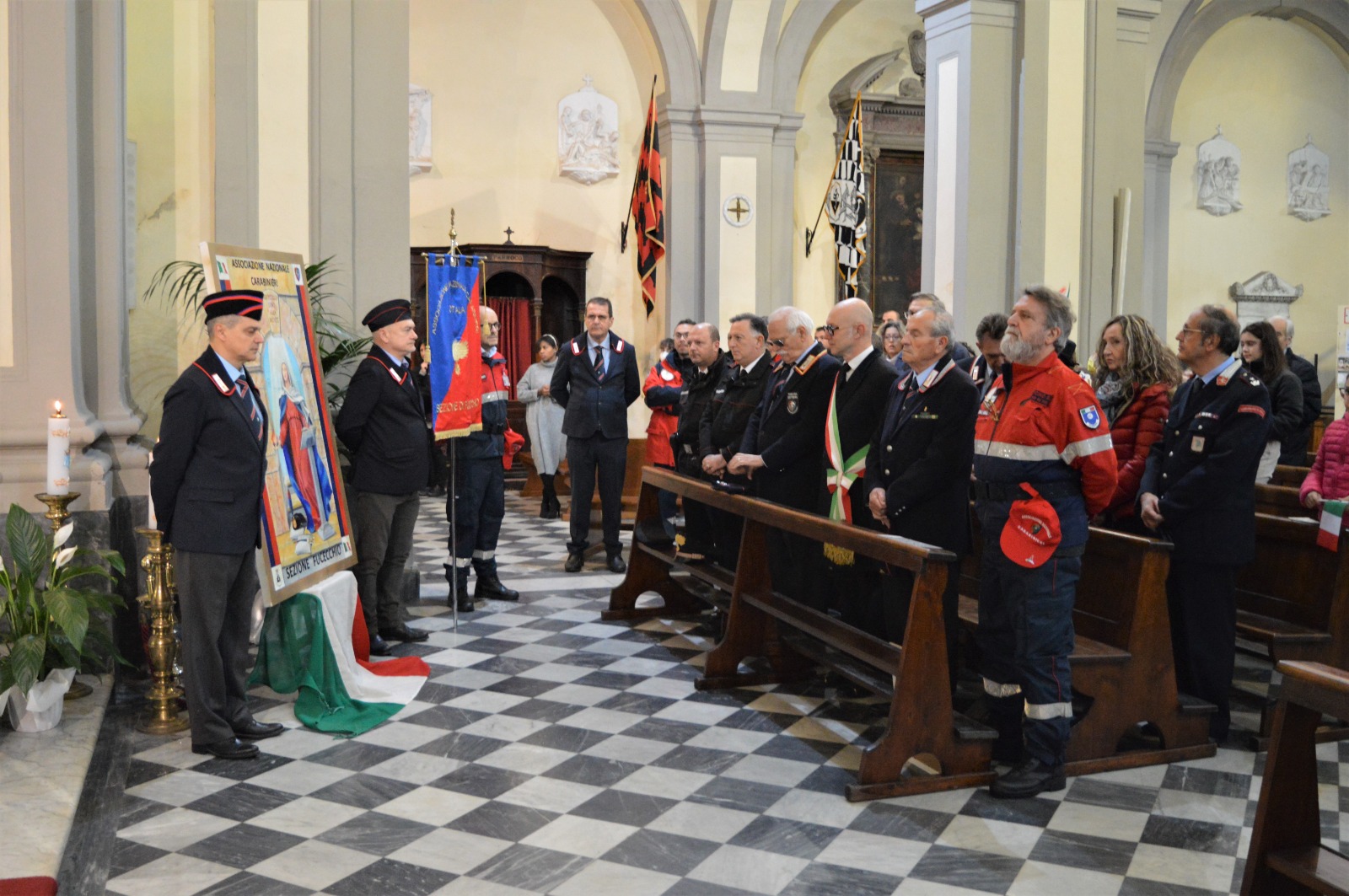Festa dei carabinieri con la celebrazione della Virgo Fidelis (Fonte foto Comune di Fucecchio)
