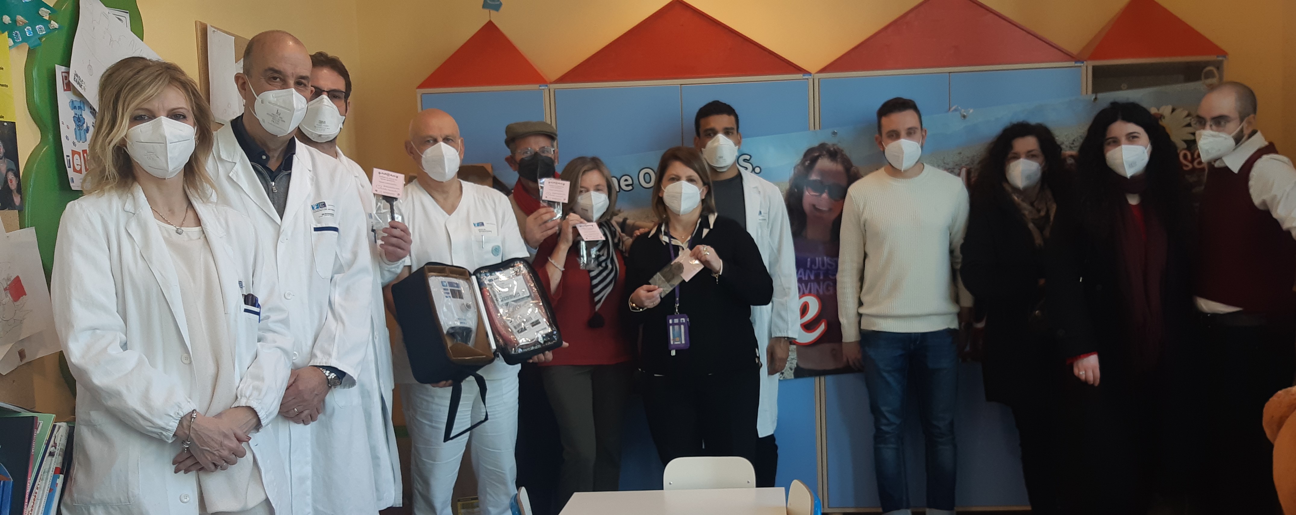 Donazione Pediatria Alti flussi bambini 