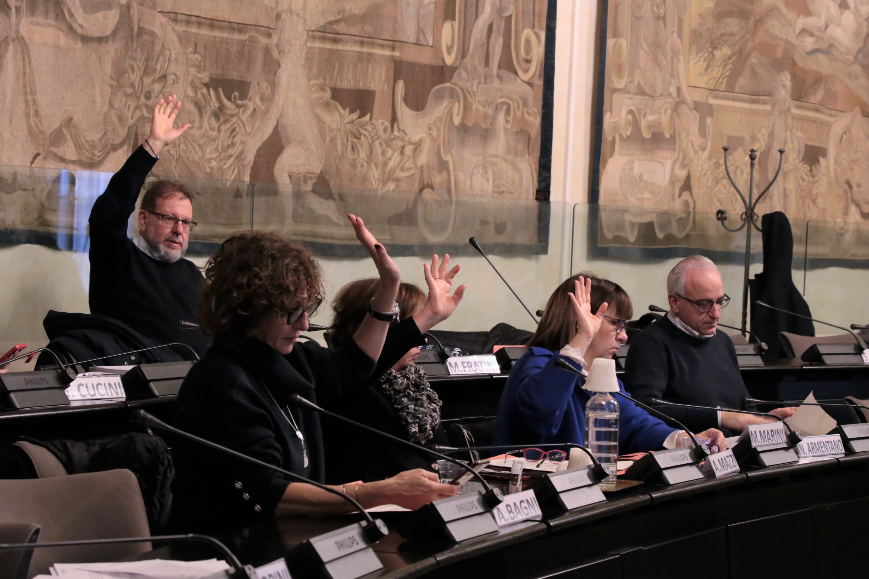Approvazione mozione (foto Antonello Serino - Met Ufficio Stampa)