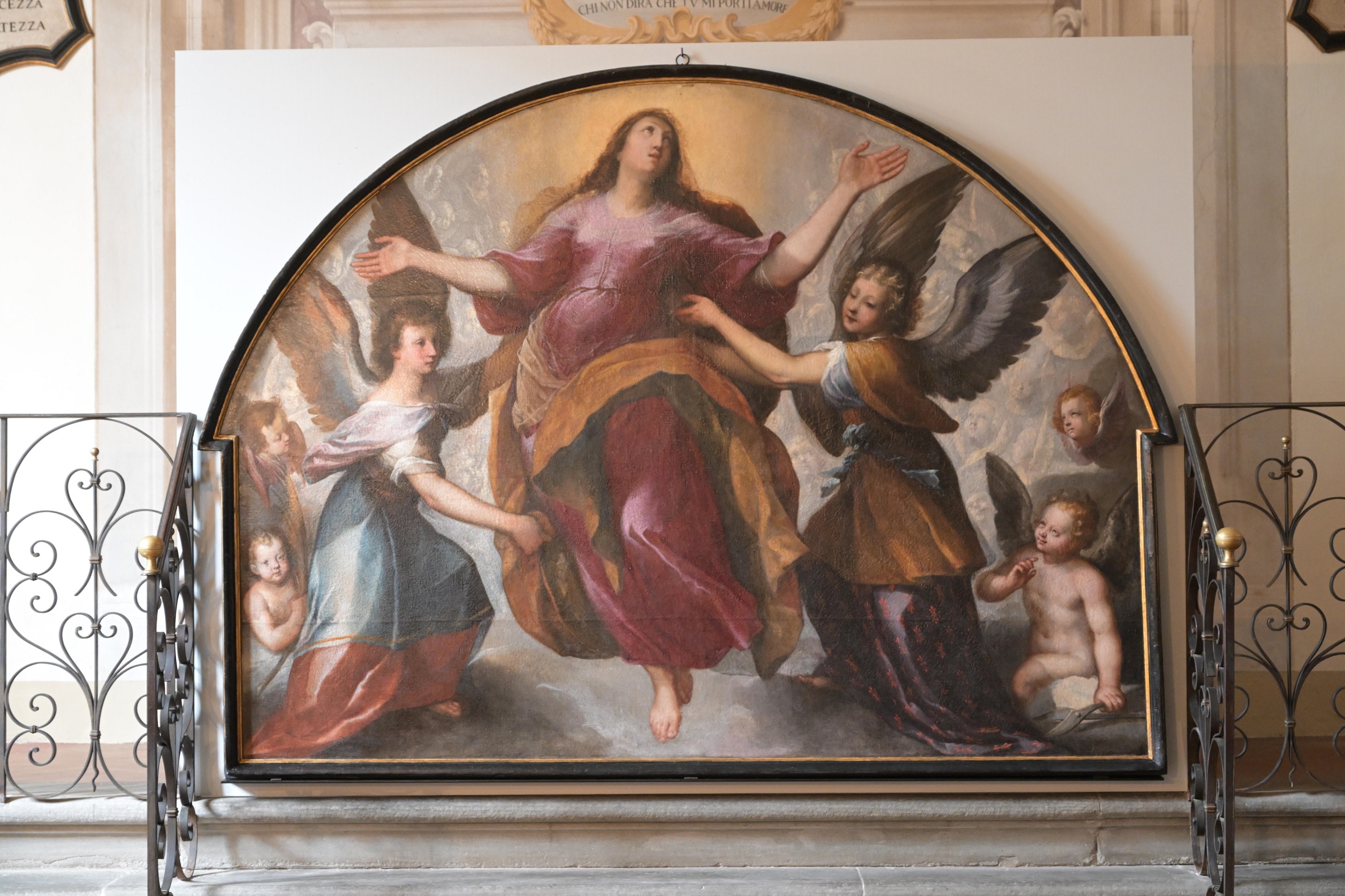Ortensia Fedeli, Sant’Agata portata in cielo dagli Angeli