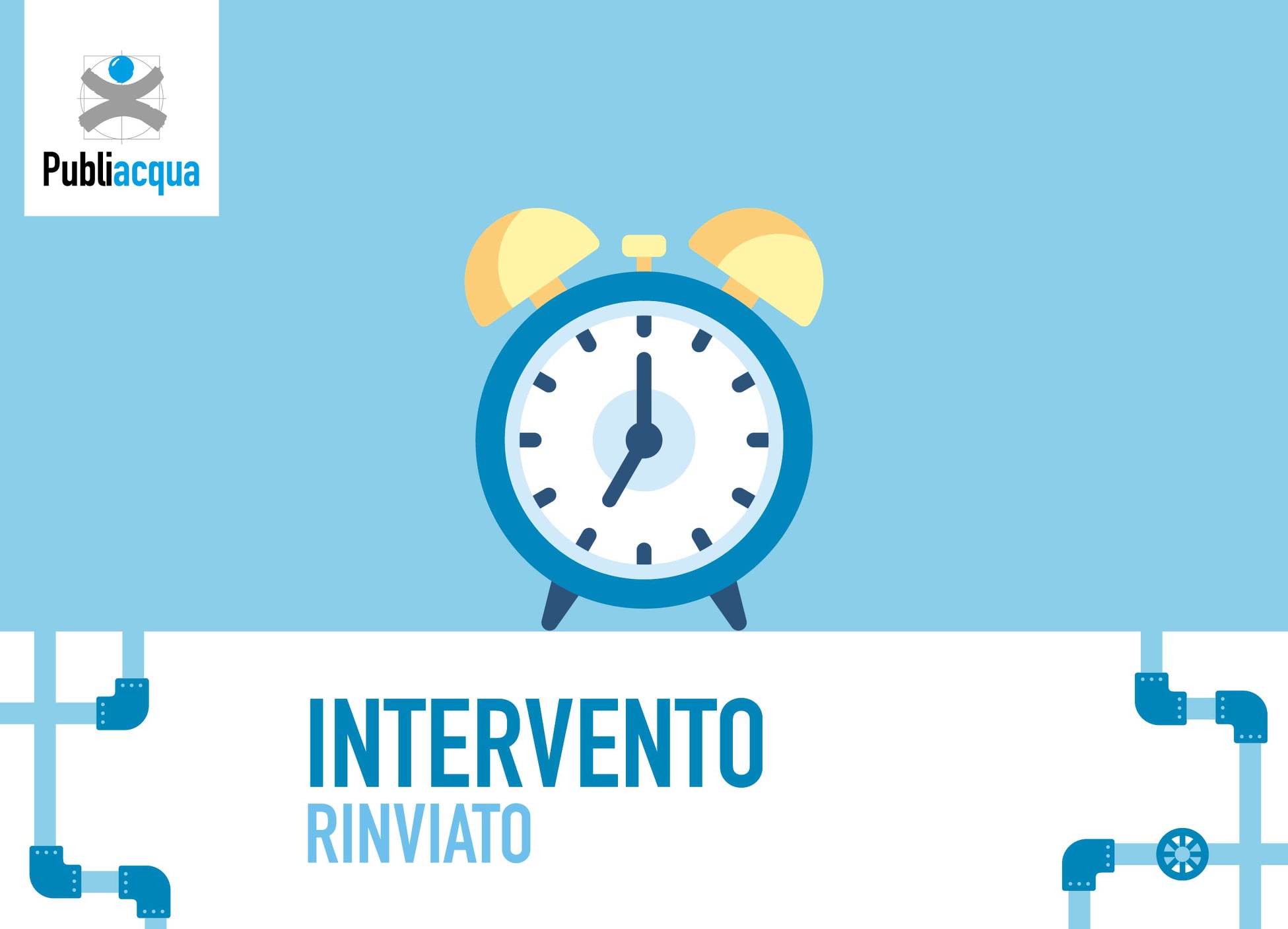 Intervento rinviato