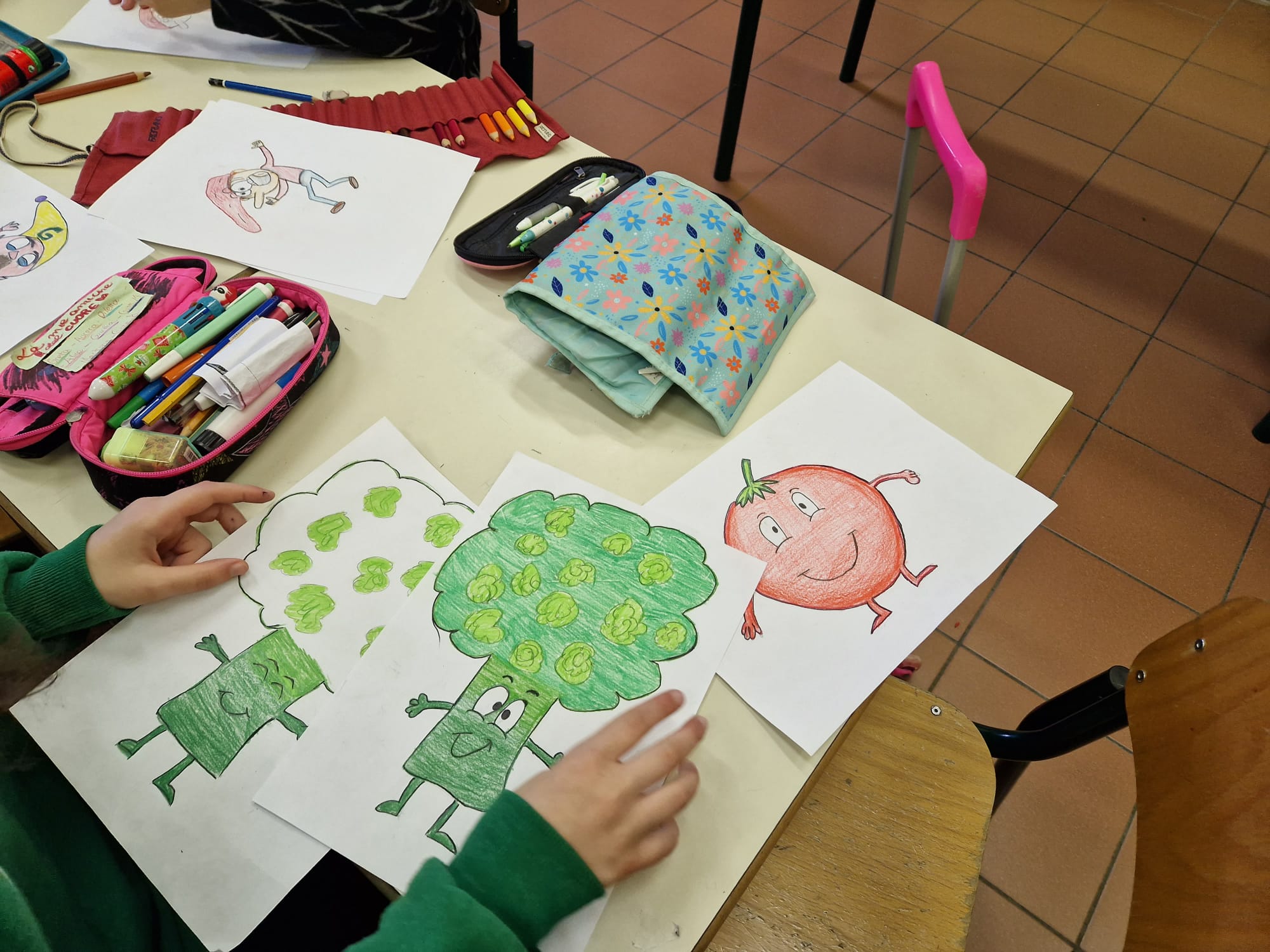 Cartoni animati sugli orti scolastici