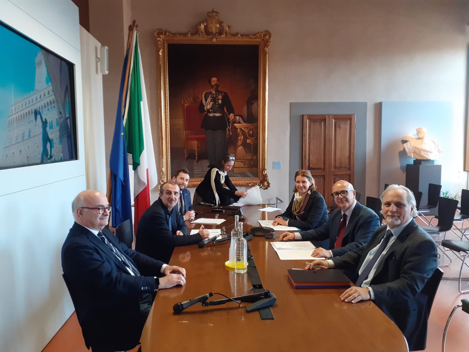 Collegio degli Esperti per  l’ammissibilità dei quesiti referendari (Fonte foto Comune di Firenze)