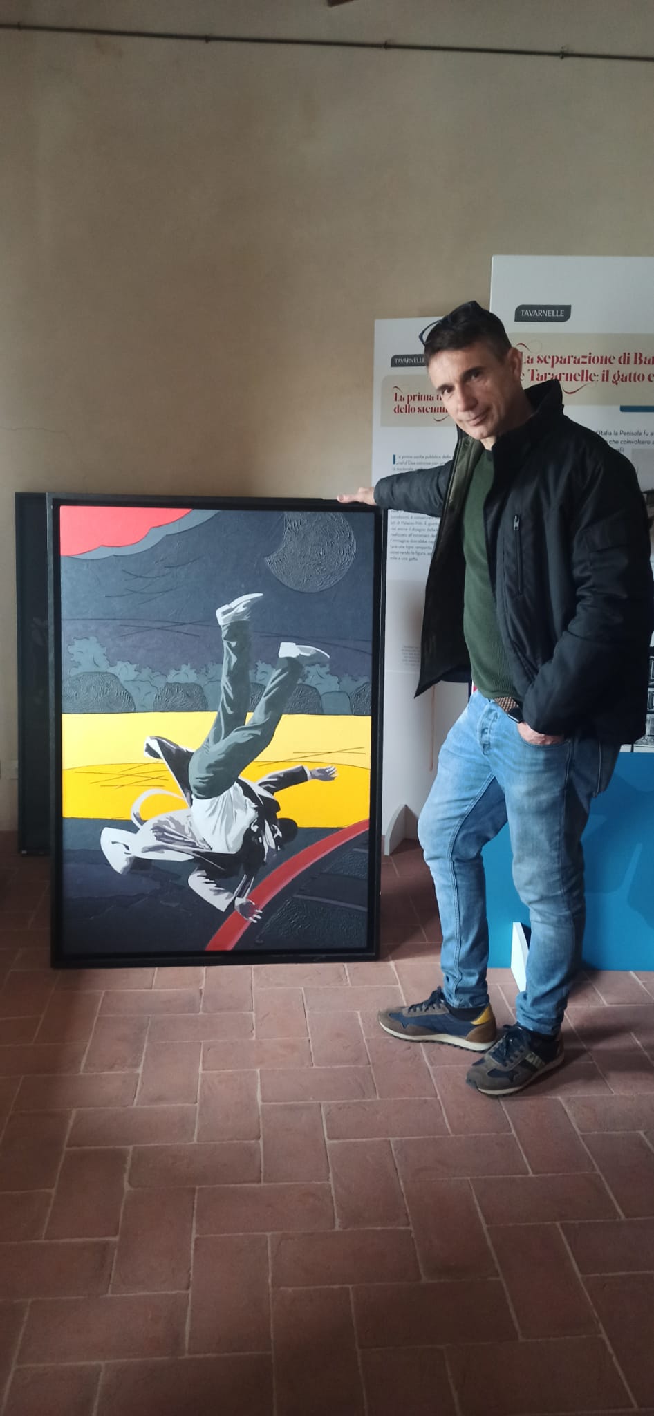 Lorenzo Borgianni curatore (Fonte foto Comune di Barberino e Tavarnelle)