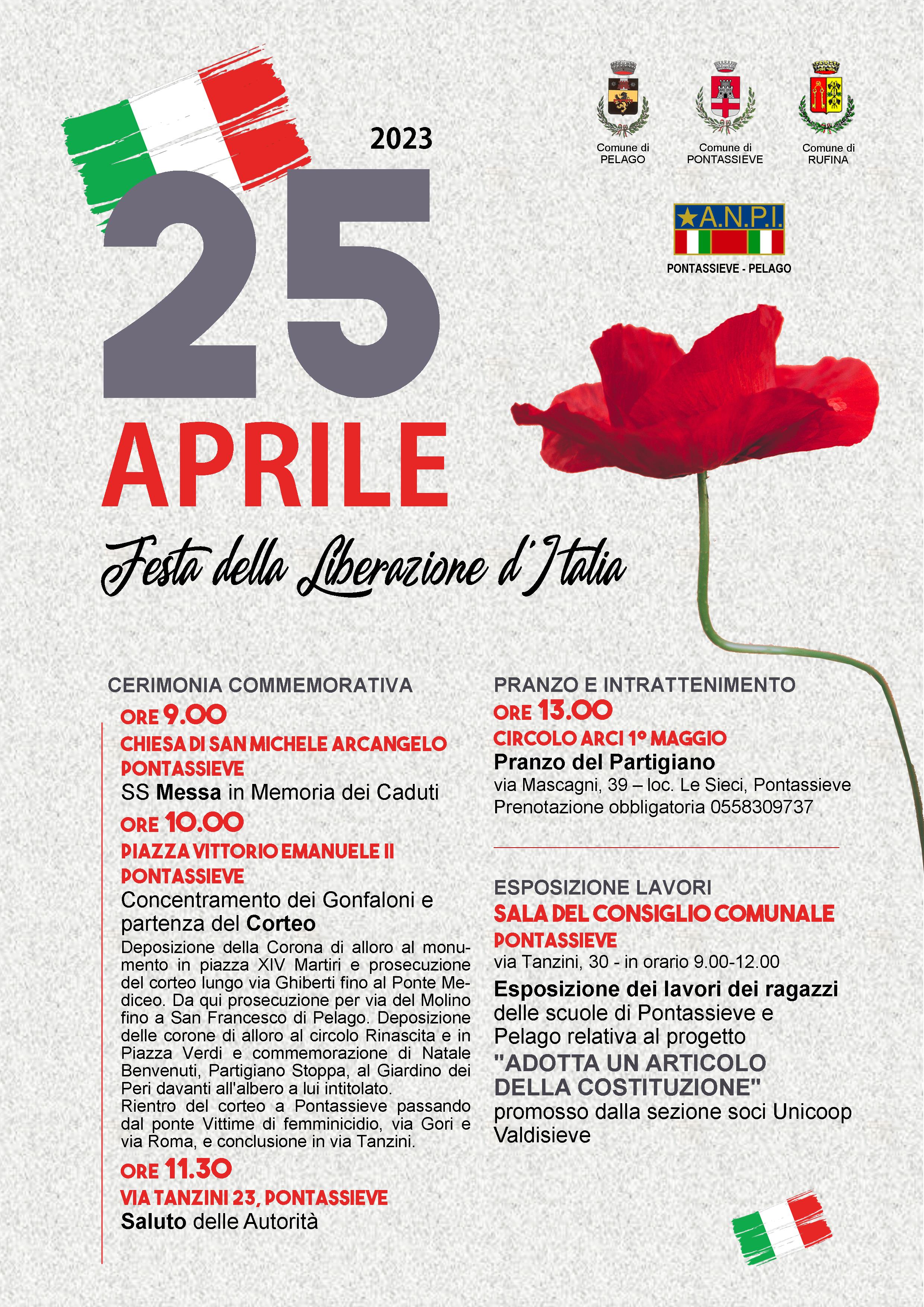 25 aprile valdisieve