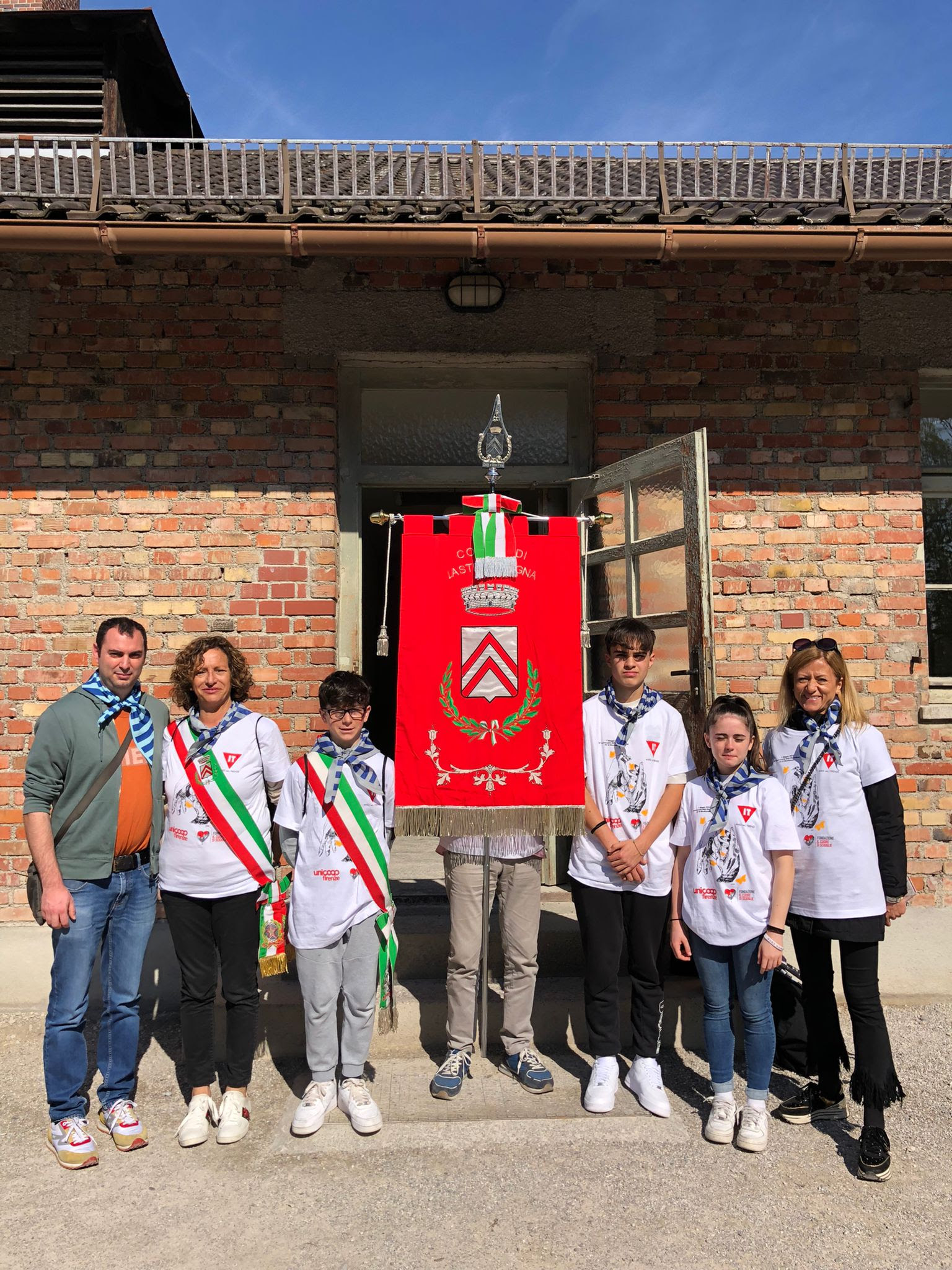 Viaggio della Memoria, il sindaco Angela Bagni partecipa insieme agli studenti delle scuole (Fonte foto Comune di Lastra a Signa)