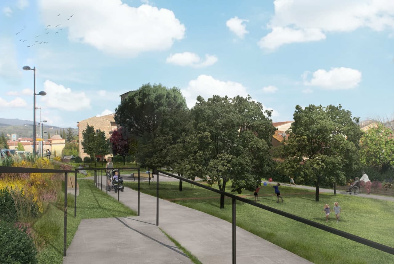 Rendering giardini del Puglia