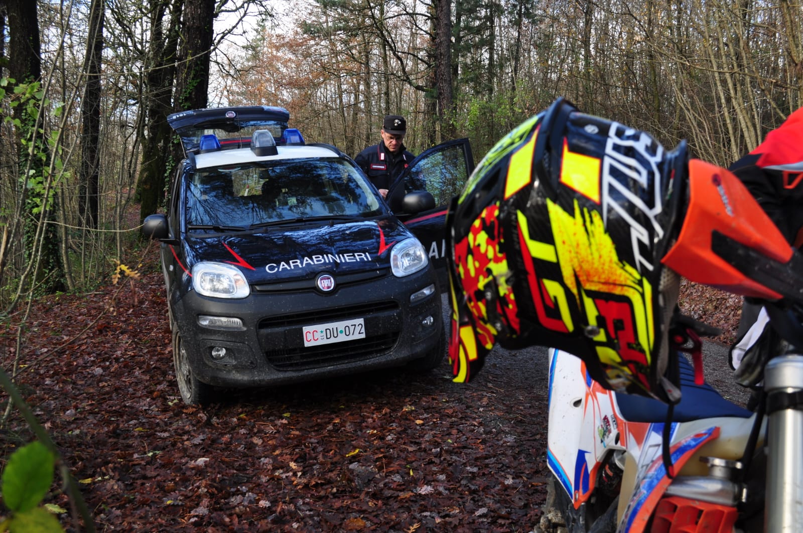 Controlli dei CC Forestali sulla circolazione fuoristrada (Fonte foto Carabinieri)