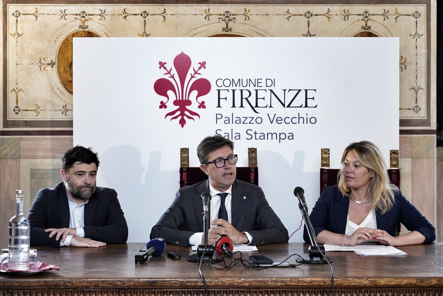 foto conferenza stampa (fonte foto Comune di Firenze)