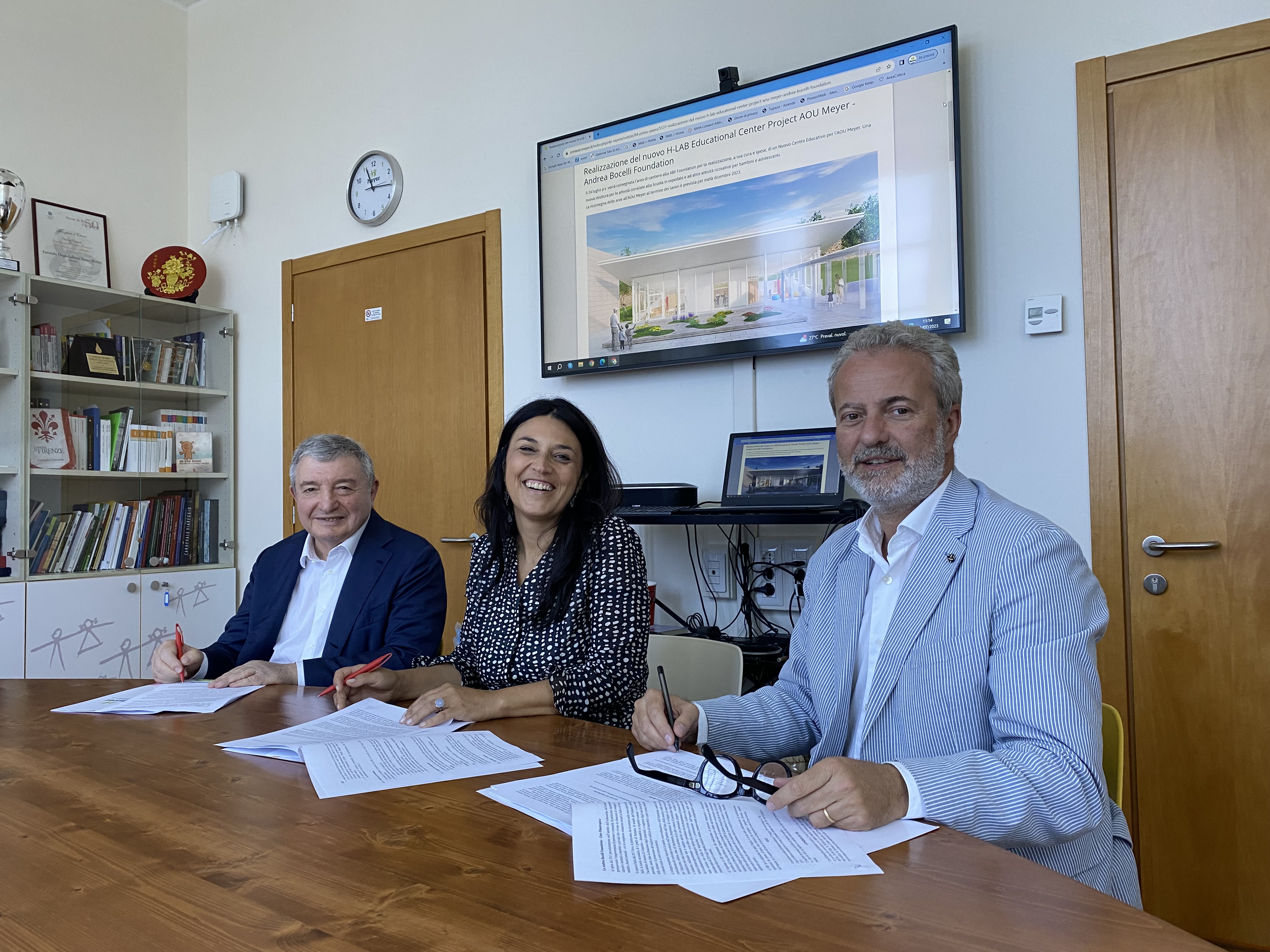 Firma ABF Educational Center “Maria Manetti Shrem” (Fonte foto Meyer)