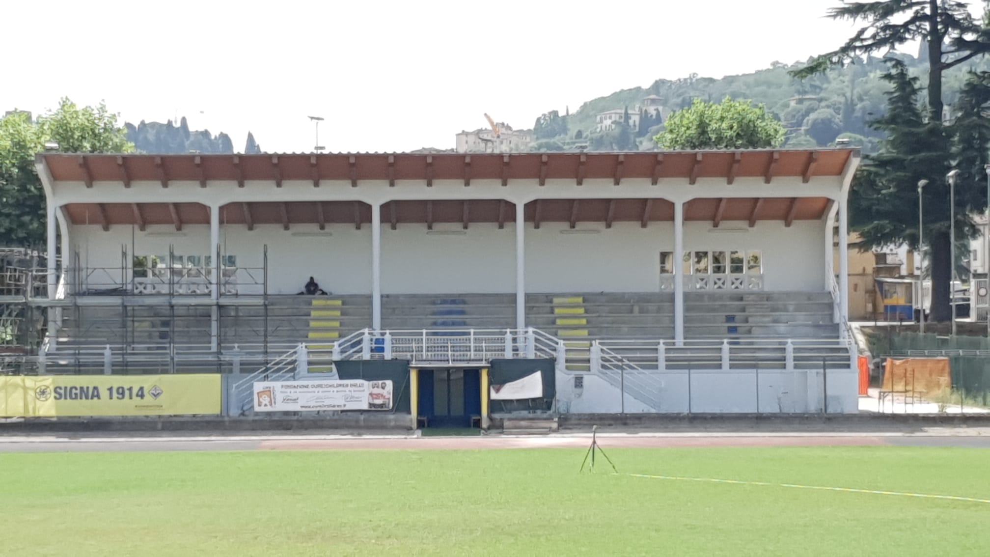 Stadio bisenzio luglio 2023 (Fonte foto Comune di Signa)